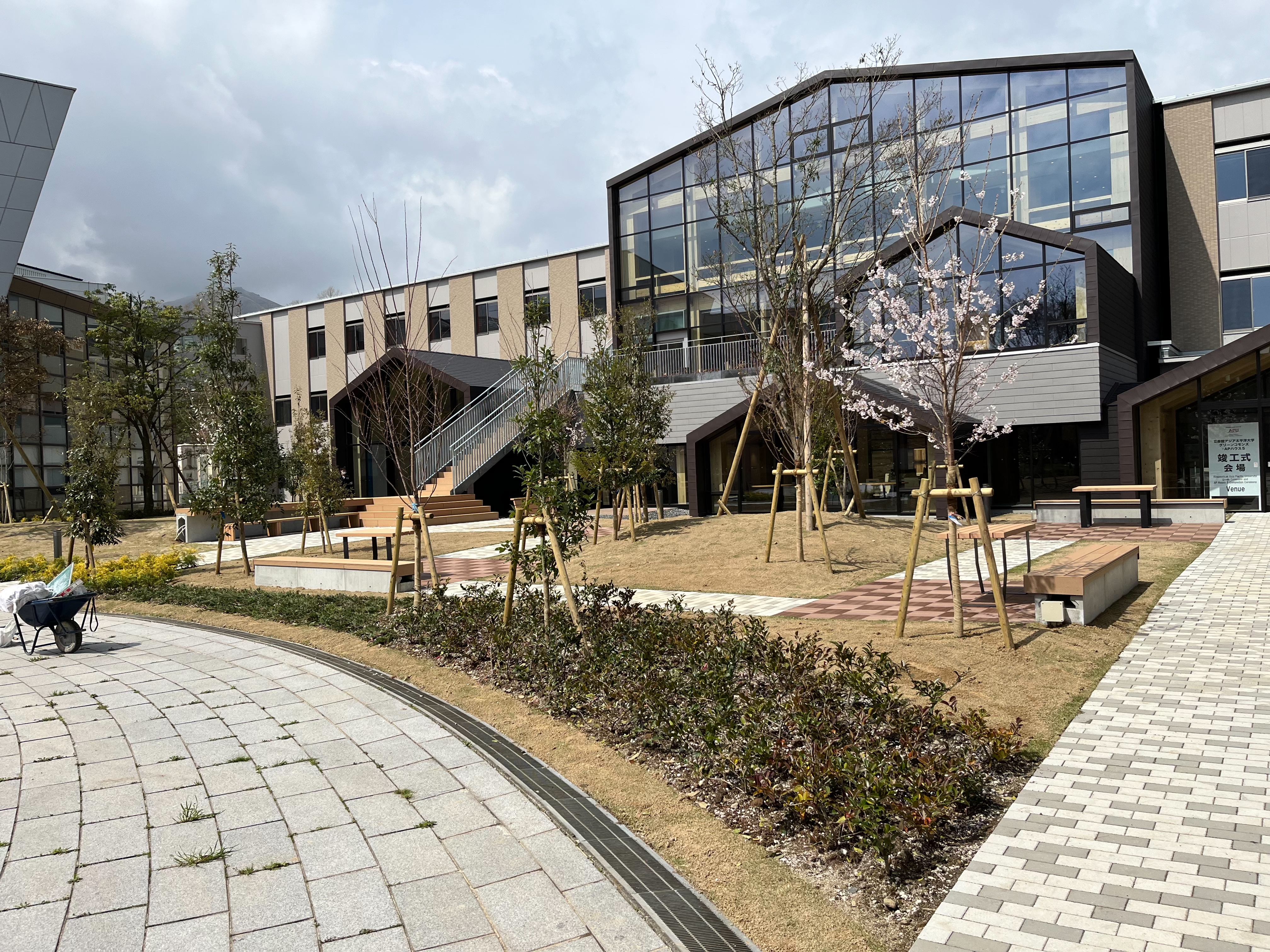 学校緑化工事